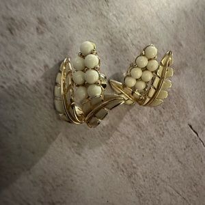 Vintage clip on earrings